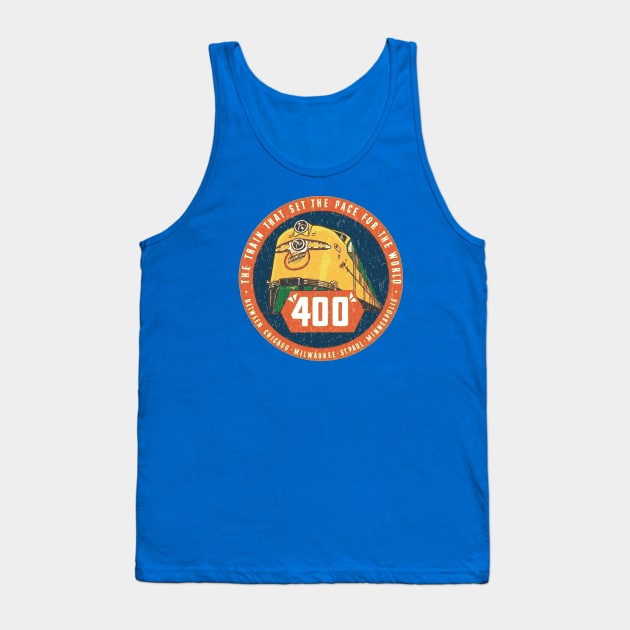 400 Train Tank Top by Midcenturydave